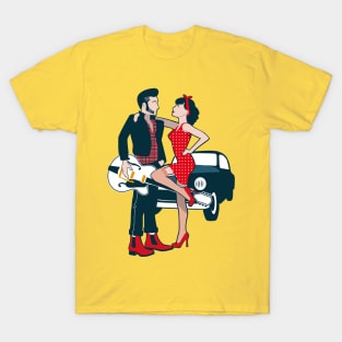 Rockabilly couple T-Shirt